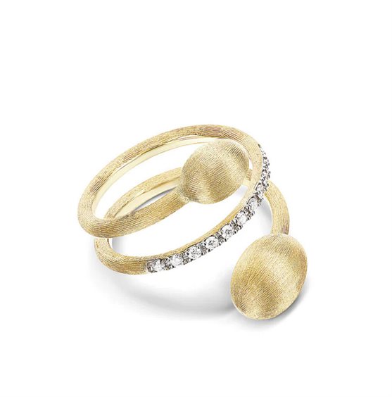 Anillo Nanis Mujer DANCING IN THE RAIN in Oro amarillo Diamante 0.154 Ct AS4-583GG-IN - AS4-583GG-IN